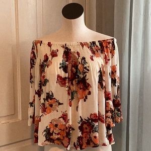 Floral ‘Altar’d State’ Boho Blouse